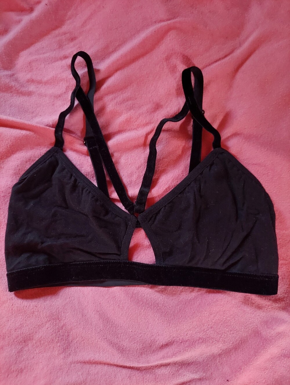 Black Strappy Bralette - Women Intimates & Sleepwear